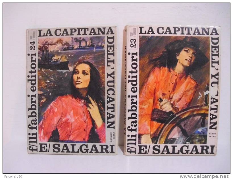 E.Salgari  /  LA  CAPITANA  DELL'YUCATAN - Classiques