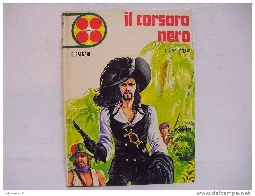 E.Salgari  / IL   CORSARO  NERO - Klassiekers