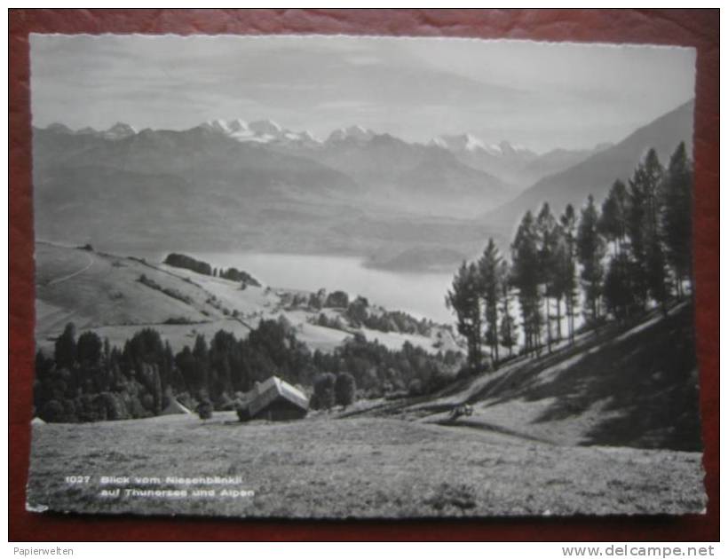 Sigriswil (BE) - Blick Vom Niesenbänkli (Schwanden) - Schwanden Bei Brienz