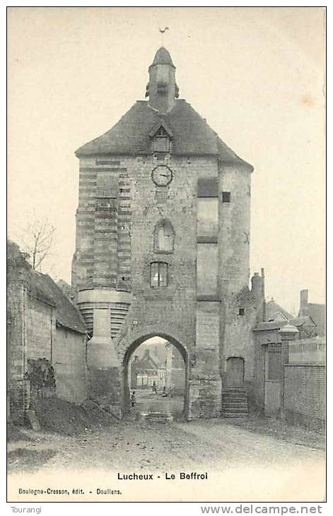 Somme : Dec11b 428 : Lucheux  -  Beffroi - Lucheux