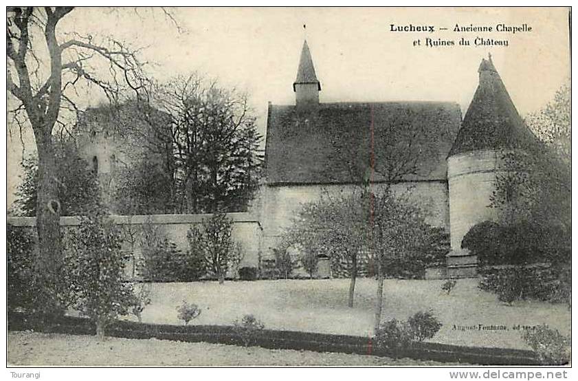 Somme : Dec11b 436 : Lucheux  -  Ancienne Chapelle  -  Château - Lucheux