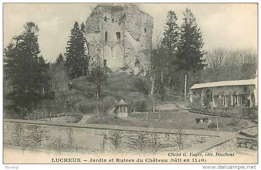 Somme : Dec11b 439 : Lucheux  -  Château  -  Jardin - Lucheux