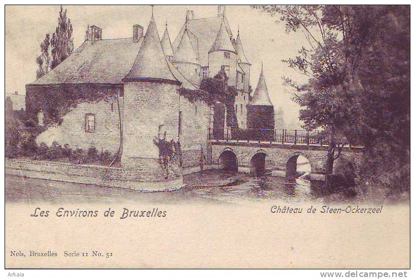 STEEN-OCKERZEEL = Les Environs De Bruxelles = Château  (Nels  Bxl  S.11  N° 51) Vierge - Autres & Non Classés