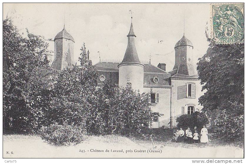 Environs De Guéret 23 - Château De Lavaud - Guéret