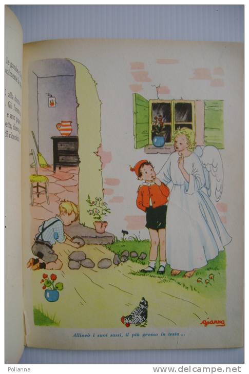 PEI/33 Collana Arcobaleno : D.Mc.Arthur Rebucci LIA DELL'ANGELO La Scuola Ed. 1953. Illustrazioni Gianna - Old