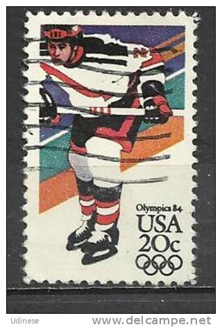 USA 1984 -  WINTER OLYMPIC GAMES - USED OBLITERE GESTEMPELT - Winter 1984: Sarajevo