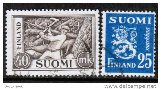 FINLAND   Scott #  302-5  VF USED - Usados