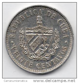 CUBA 20 CENTAVOS 2002 - Cuba