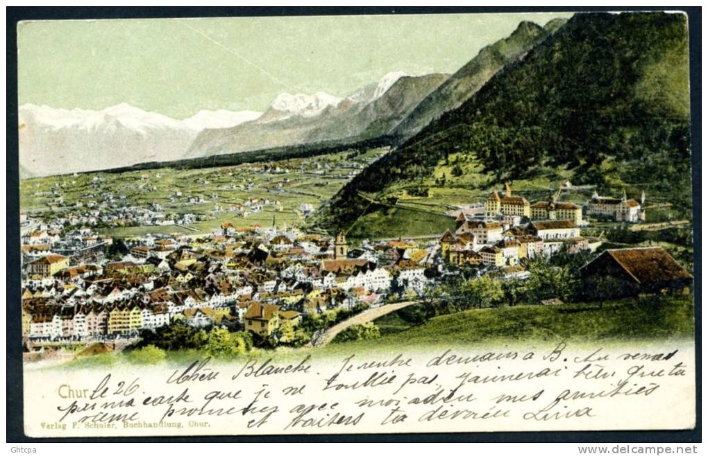 CPA. SUISSE. Chur. - Coire