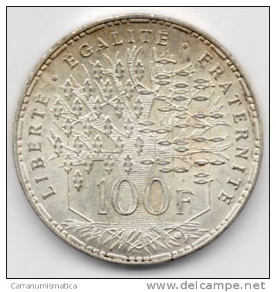 FRANCIA 100 FRANCHI 1982 AG - Gedenkmünzen