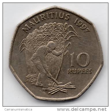 MAURITIUS 10 RUPEES 1997 - Mauritius