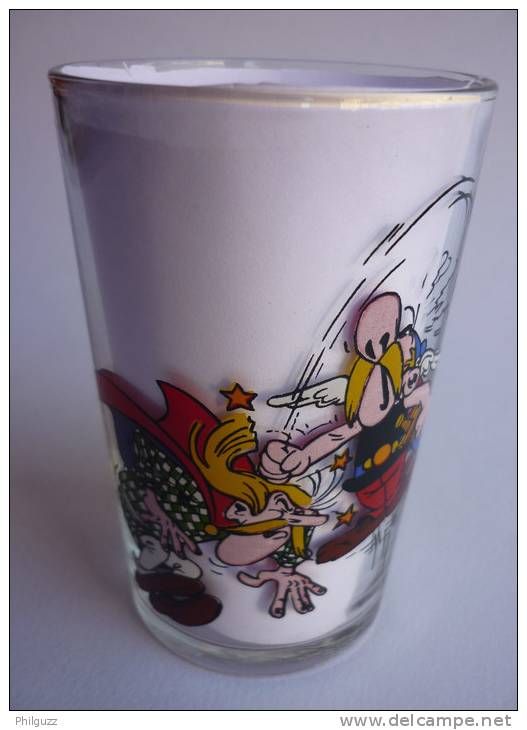 VERRE ASTERIX AMORA 1968 4 A ASSOME ASSURANCETOURIX - Art De La Table