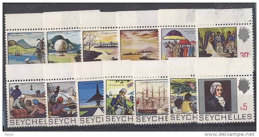 SEYCHELLES -  Island History - Part Set  - **MNH - 1969 - Seychelles (1976-...)