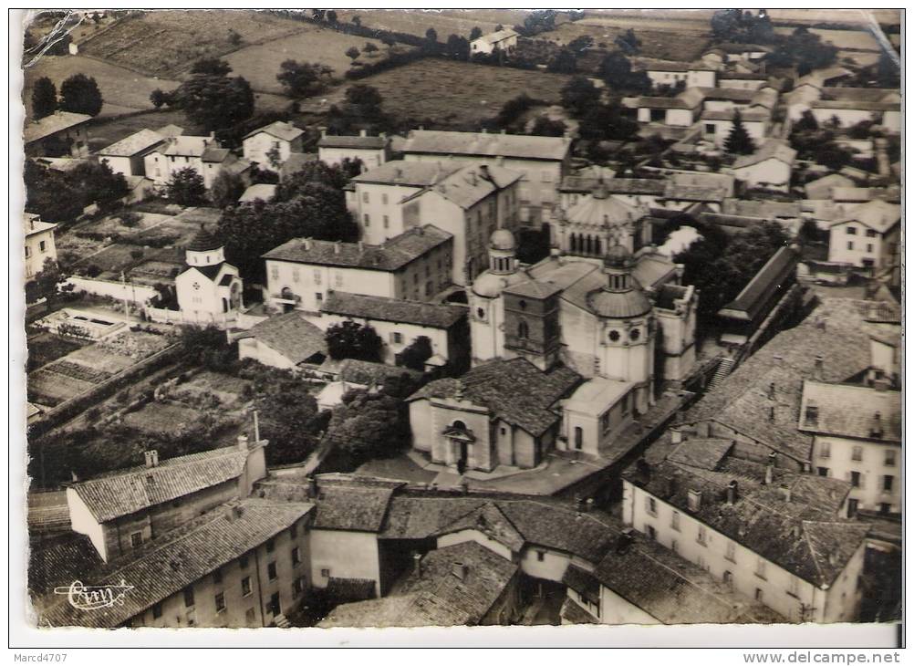 ARS Sur MOSELLE 57 Vue Générale Aérienne Carte Dentelée Véritable Photo - Ars Sur Moselle