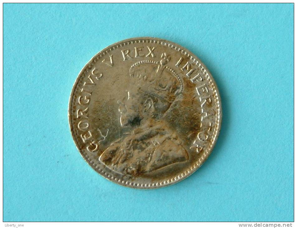 1928 - 3 PENCE / KM 15.1 ( Uncleaned / For Grade, Please See Photo ) !! - Zuid-Afrika