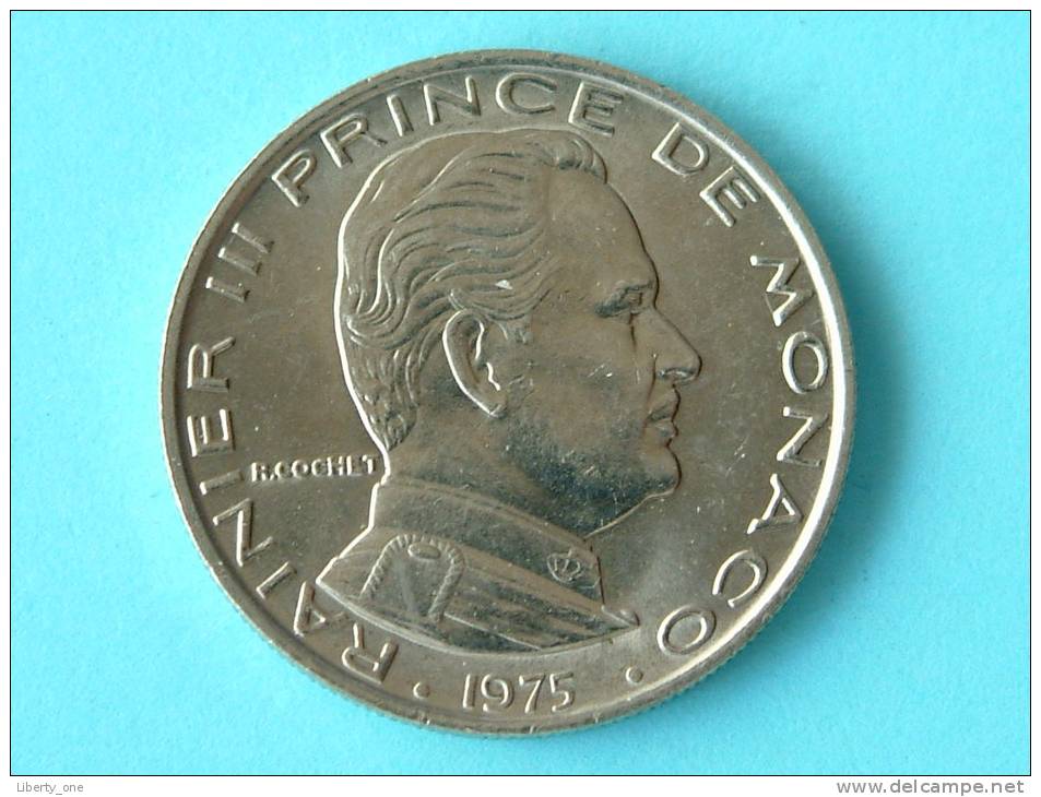 1975 - 1 FRANC / KM 140 ( Uncleaned / For Grade, Please See Photo ) !! - 1949-1956 Old Francs