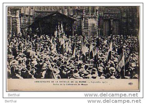 77 Anniversaire De La Bataille De La Marne - Sortie De La Cathedrale De MEAUX - Meaux