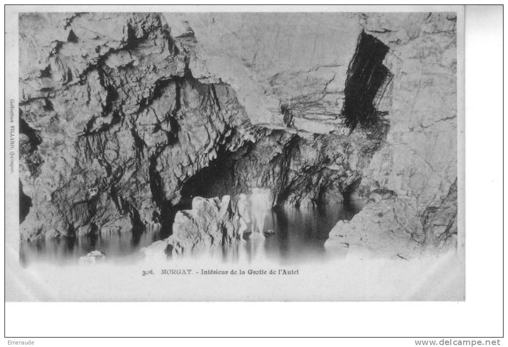 MORGAT  Intérieur De La Grotte De L'Aurel ( Précurseur ) - Morgat