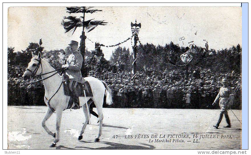 Paris. Fêtes De La Victoire, 14 Juillet 1919.  LES 5 CARTES + 1 Carte-Photo OFFERTE   (LES 6 CARTES) - Heimat