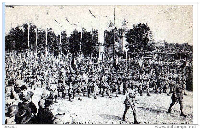 Paris. Fêtes De La Victoire, 14 Juillet 1919.  LES 5 CARTES + 1 Carte-Photo OFFERTE   (LES 6 CARTES) - Heimat