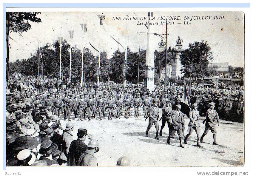 Paris. Fêtes de la Victoire, 14 juillet 1919.  LES 5 CARTES + 1 carte-Photo OFFERTE   (LES 6 CARTES)