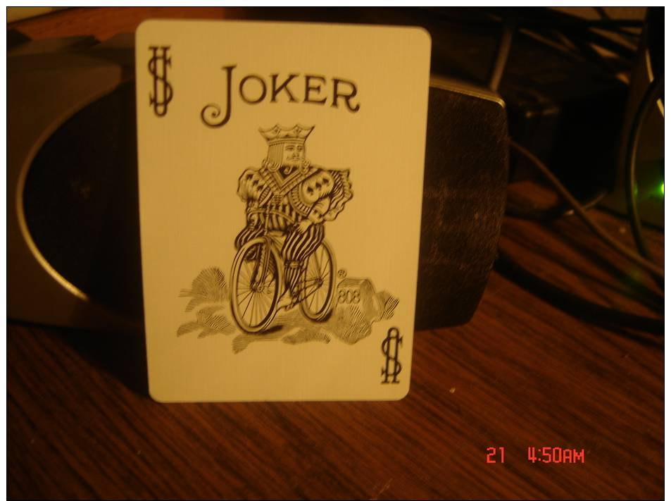 1 Carte Joker   Scans Recto- Verso - Kartenspiele (traditionell)