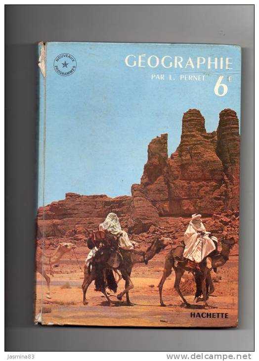 Livre De Geographie De 6eme Datant De 1965 - 6-12 Years Old