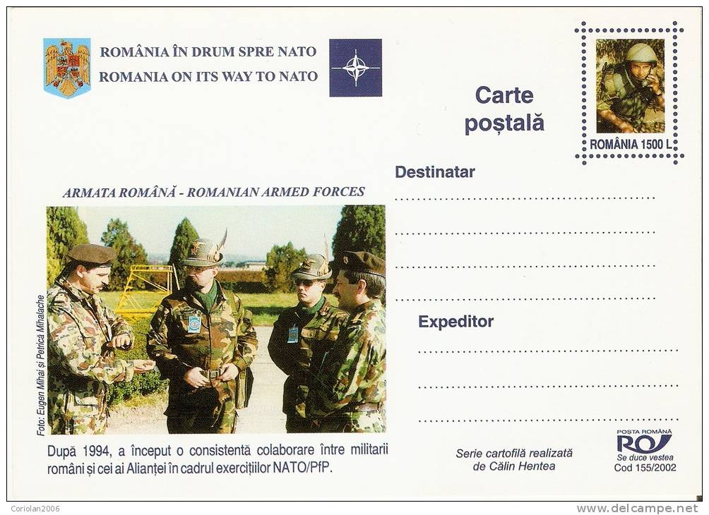 Romania / Postal Stationery / Romania In NATO - NATO