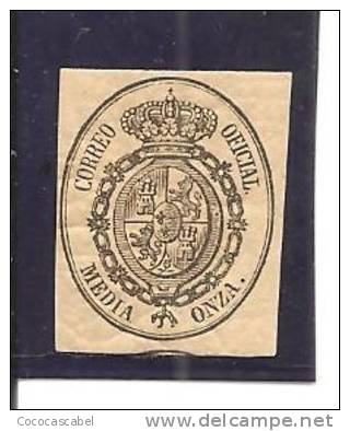 España/Spain-(MH/*) - Edifil  35 - Yvert  Servicio-5. - Dienst