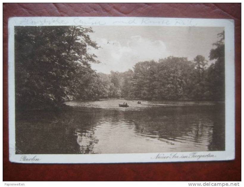 Berlin - Neuer See Im Tiergarten - Tiergarten