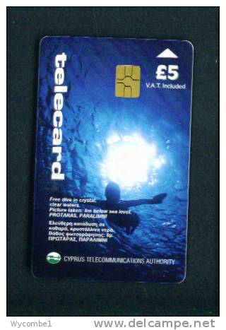 CYPRUS  -  Chip Phonecard As Scan - Cipro