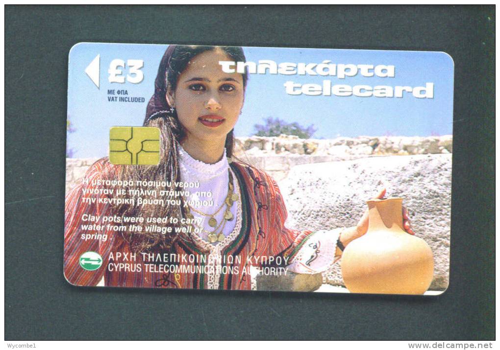 CYPRUS  -  Chip Phonecard As Scan - Cyprus