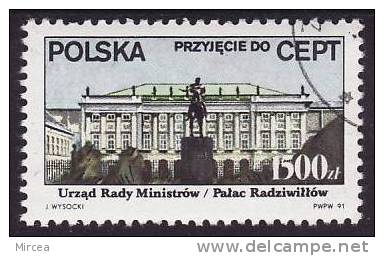 Pologne 1991 - Yv.no.3123 Oblitere - 1991