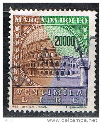 Italia  Marca Da Bollo £. 20.000  Usato Sicuro - Revenue Stamps