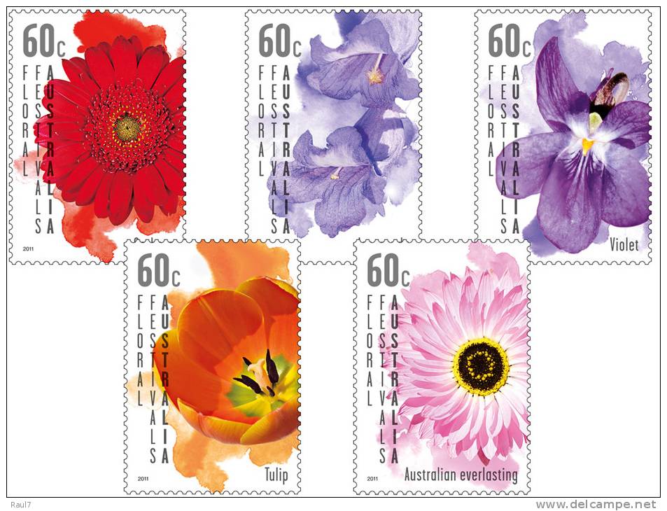 Australia 2011 - Festival Floral - 5v Neuf // Mnh - Mint Stamps