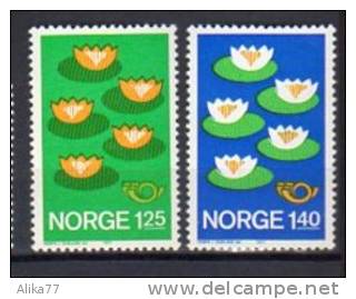 NORVEGE      Neuf  **     Y. Et T.   N° 693 / 694      Cote:  2,25  Euros - Unused Stamps