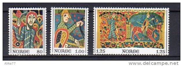 NORVEGE      Neuf  **     Y. Et T.   N° 690 / 692      Cote:  2,00  Euros - Unused Stamps