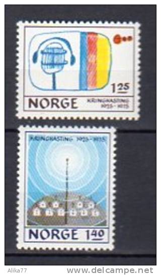 NORVEGE      Neuf  **     Y. Et T.   N° 668 / 669      Cote:  1,75  Euros - Unused Stamps