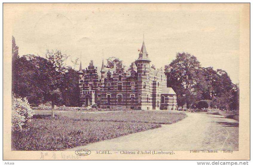 ACHEL = Château (écrite) 1926 - Andere & Zonder Classificatie