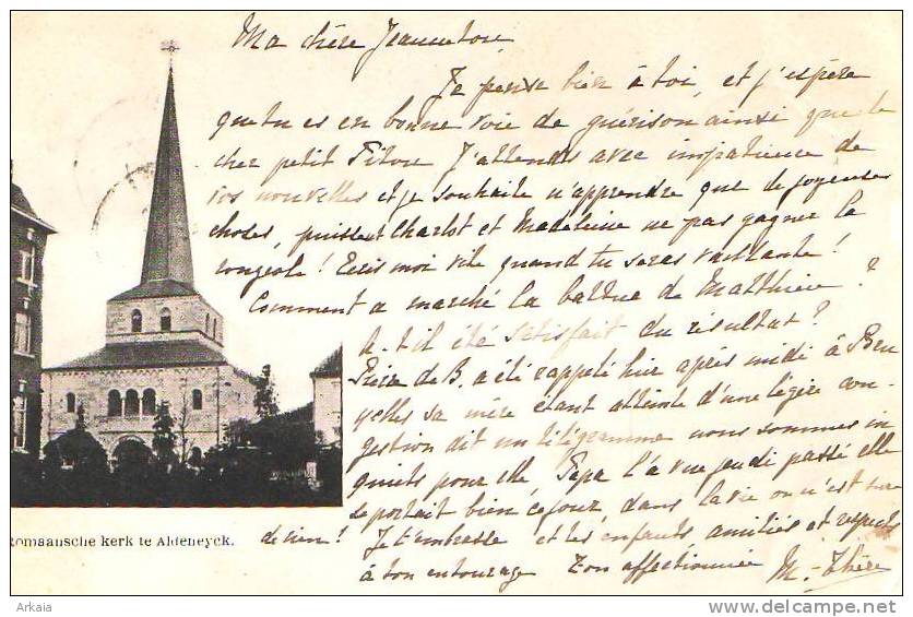 BILZEN = ALDENEYCK - Kerk (écrite) 1901 - Bilzen