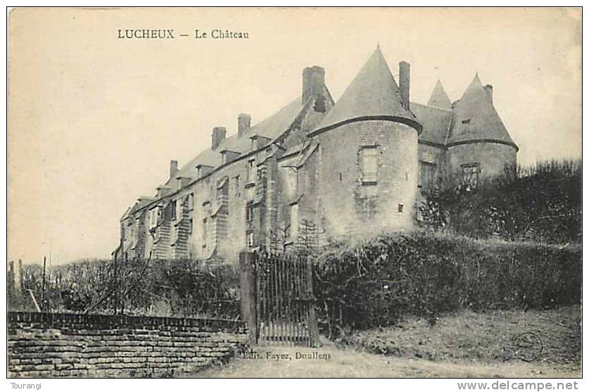 Somme : Dec11b 486 : Lucheux  -  Château - Lucheux