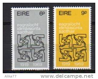 IRLANDE      Neuf  **     Y. Et T.   N°  234 / 235      Cote:  1,00  Euros - Ungebraucht