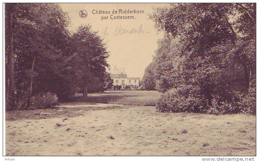 CORTESSEM = Château De Ridderbrn (Nels) 1922 - Kortessem