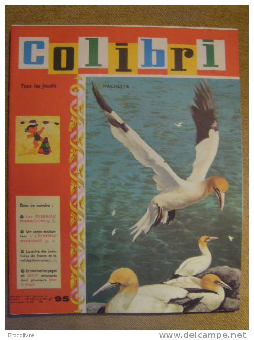 -Enfant-Jeunesse-Revue Colibri-1965-N°95- - Hachette