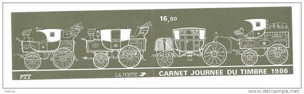 FRANKRIJK  CARNET  DAG VAN DE POSTZEGEL 1986 ** - Dag Van De Postzegel