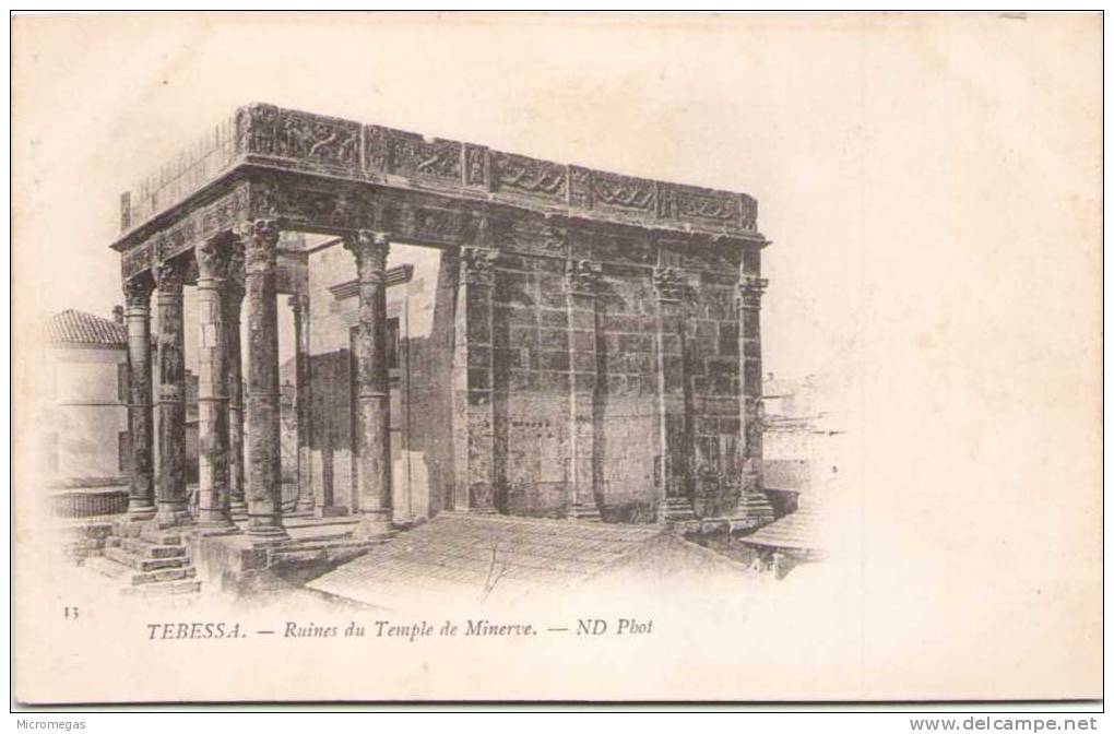 TEBESSA - Ruines Du Temple De Minerve - Tebessa