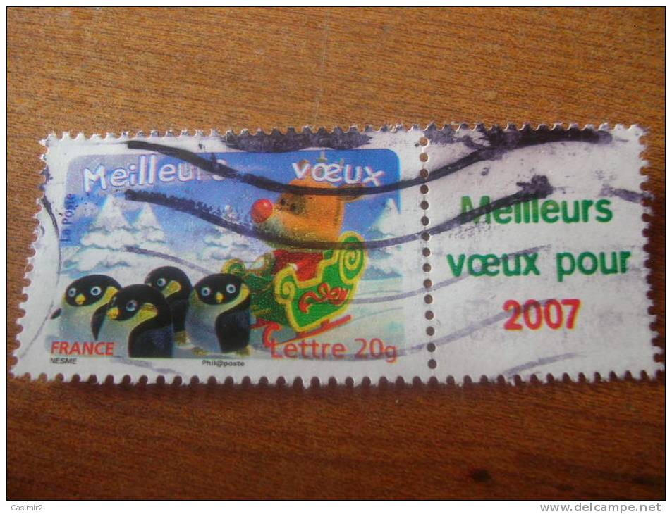 COTE 2012 TIMBRE OBLITERE   ET NETTOYE  YVERT N°3986Aa - Used Stamps