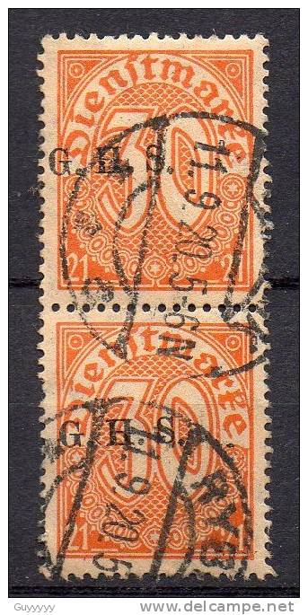 Oberschlesien - Dienstmarken - 1920 - Michel N° 5 III - Sonstige & Ohne Zuordnung