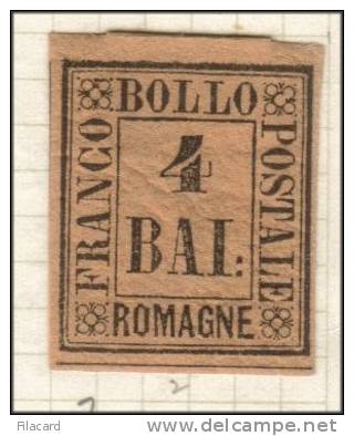 Italia Italy Italien Italie 1859 Romagne 4  Baj  MLH - Romagne