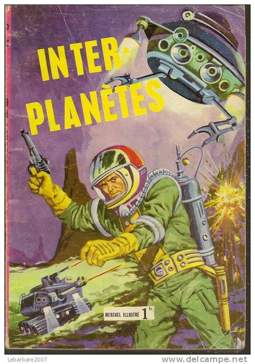 INTER PLANETES  N° 3 -    LUTECE  1969 - Kleinformat